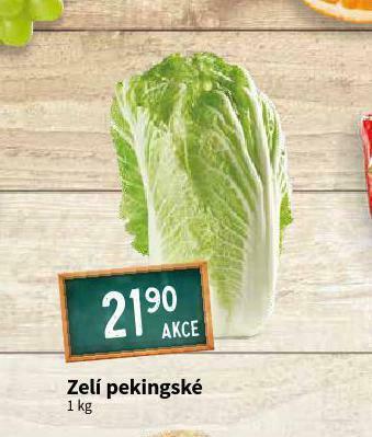 Terno Zelí pekingské nabídka