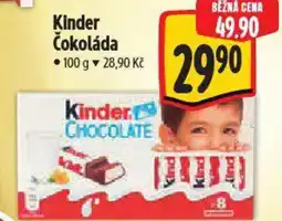 Albert Kinder Čokoláda nabídka