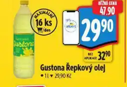 Albert Gustona Řepkový olej nabídka