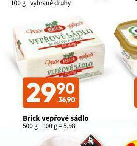 Terno Brick vepřové sádlo nabídka