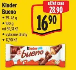 Albert Kinder Bueno nabídka