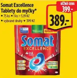 Albert Somat Excellence Tablety do myčky nabídka