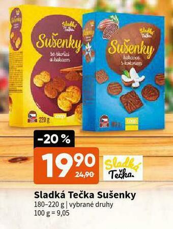 Terno Sladká tečka sušenky nabídka