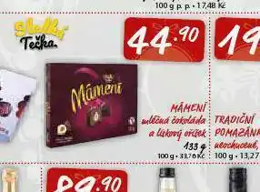 Terno Mámení mléčná čokoláda a lískový oříšek nabídka