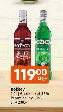 Terno Božkov nabídka