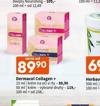Terno Dermacol collagen+ krém nabídka