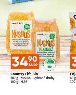 Terno Country life bio kuskus nabídka