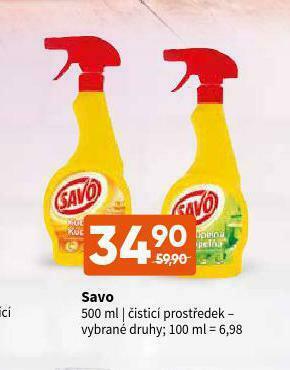 Terno Savo čistící prostředek nabídka