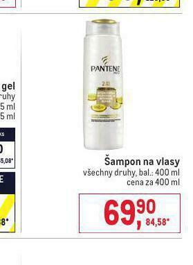 Makro Pantene šampon nabídka