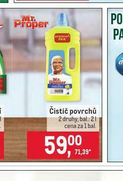 Makro Čistič povrchů nabídka