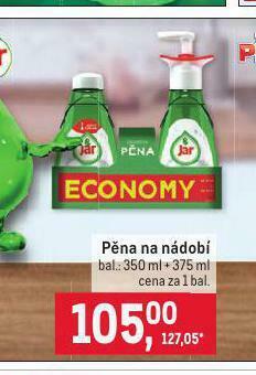 Makro Jar pěna na nádobí nabídka