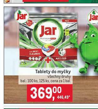 Makro Jar tablety do myčky nabídka