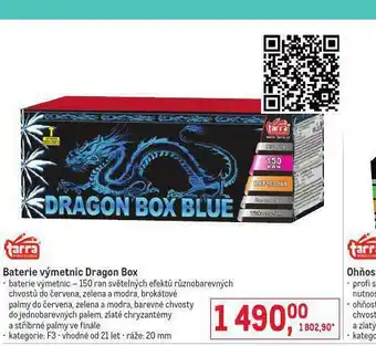 Makro Baterie výmetnic dragon box nabídka