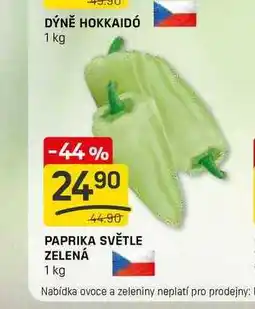 Flop PAPRIKA SVĚTLE ZELENÁ 1 kg nabídka