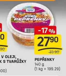 Flop PEPŘENKY 140 g nabídka
