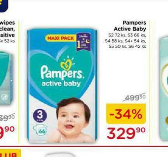 Pampers dětské plenky