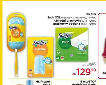 TOP drogerie Swiffer prachovky podlaha nabídka