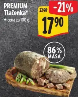 Albert PREMIUM Tlačenka nabídka