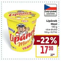 Billa LIPÁNEK MAXI nabídka
