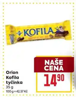 Billa Orion Kofila tyčinka nabídka