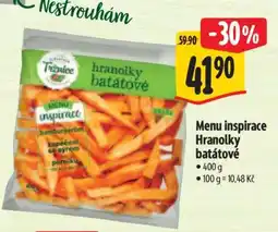 Albert Menu inspirace Hranolky batátové nabídka