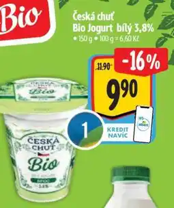 Albert Česká chuť Bio Jogurt bílý 3,8% nabídka