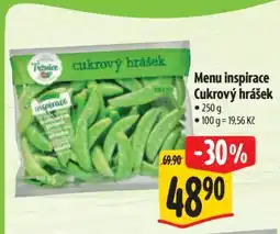 Albert Menu inspirace Cukrový hrášek nabídka