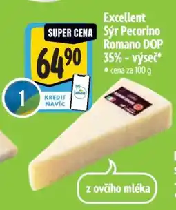 Albert Excellent Sýr Pecorino Romano DOP 35% - výseč nabídka