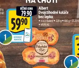Albert Albert Dvojctihodné koláče bez lepku nabídka