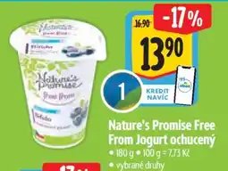 Albert Nature’s Promise Free from Jogurt ochucený nabídka