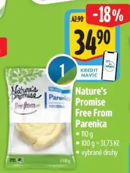 Albert Nature's Promise Free From Parenica nabídka