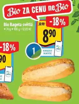 Albert Bio Bageta světlá nabídka