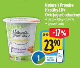 Albert Nature's Promise Healthy life Ovčí jogurt ochucený nabídka