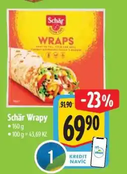 Albert Schär Wrapy nabídka
