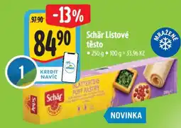 Albert Schär Listové těsto nabídka