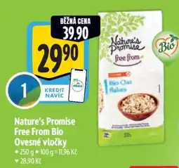 Albert Nature's Promise Free from Bio Ovesné vločky nabídka