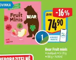 Albert Bear Fruit Minis nabídka