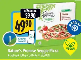 Albert Nature's Promise Veggie Pizza nabídka