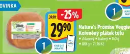 Albert Nature's Promise Veggie Kořeněný plátek tofu nabídka