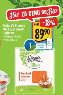 Albert Nature’s Promise Bio Losos uzený – plátky nabídka
