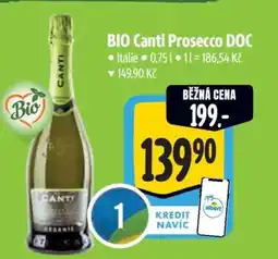 Albert Bio Canti Prosecco DOC nabídka