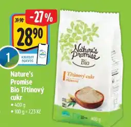 Albert Nature’s Promise Bio Třtinový cukr nabídka