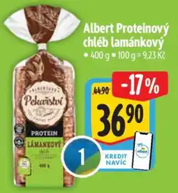 Albert Albert Proteinový chléb lamánkový nabídka