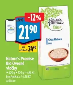 Albert Nature’s Promise Bio Ovesné vločky nabídka