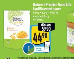 Albert Nature's Promise Good Life Lyofilizované ovoce nabídka