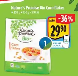Albert Nature's Promise Bio Corn flakes nabídka