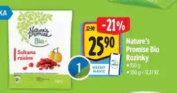 Albert Nature's Promise Bio Rozinky nabídka