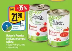 Albert Nature's Promise Bio Konzervovaná rajčata nabídka
