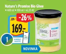 Albert Nature's Promise Bio Ghee nabídka