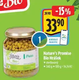 Albert Nature's Promise Bio Hrášek nabídka